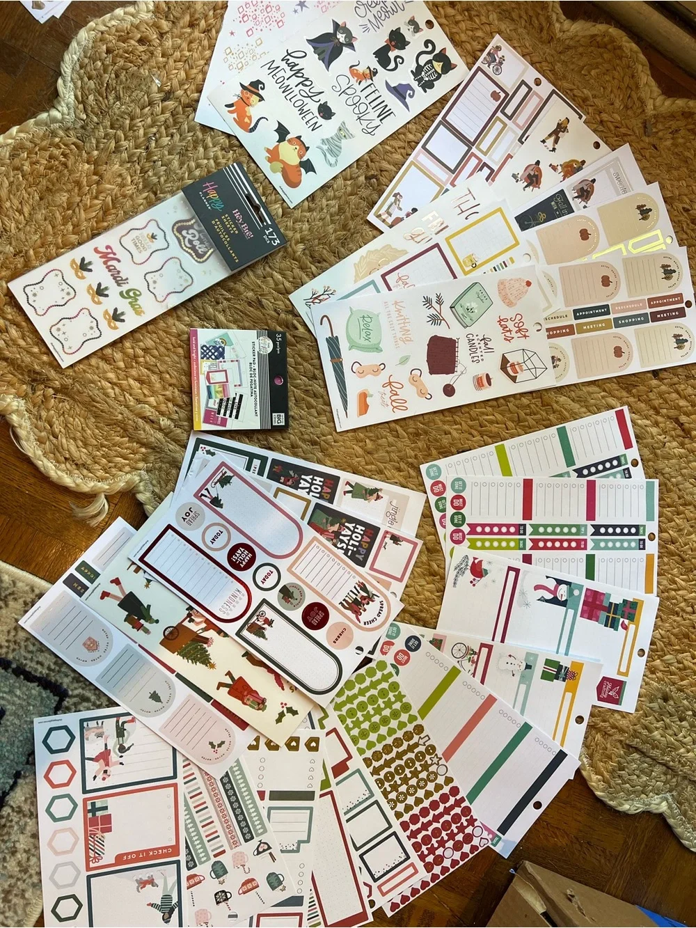 The Happy Planner lots things